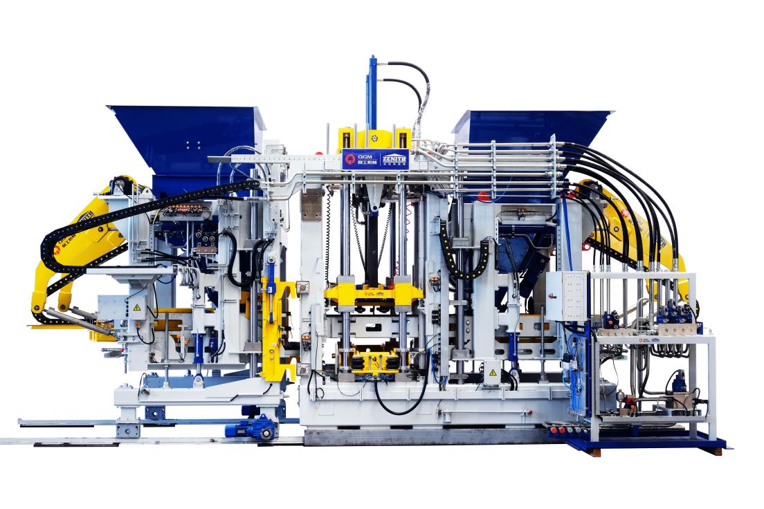 Building a novam era of viridi aedificium materiae cum sicco laterem facit machine